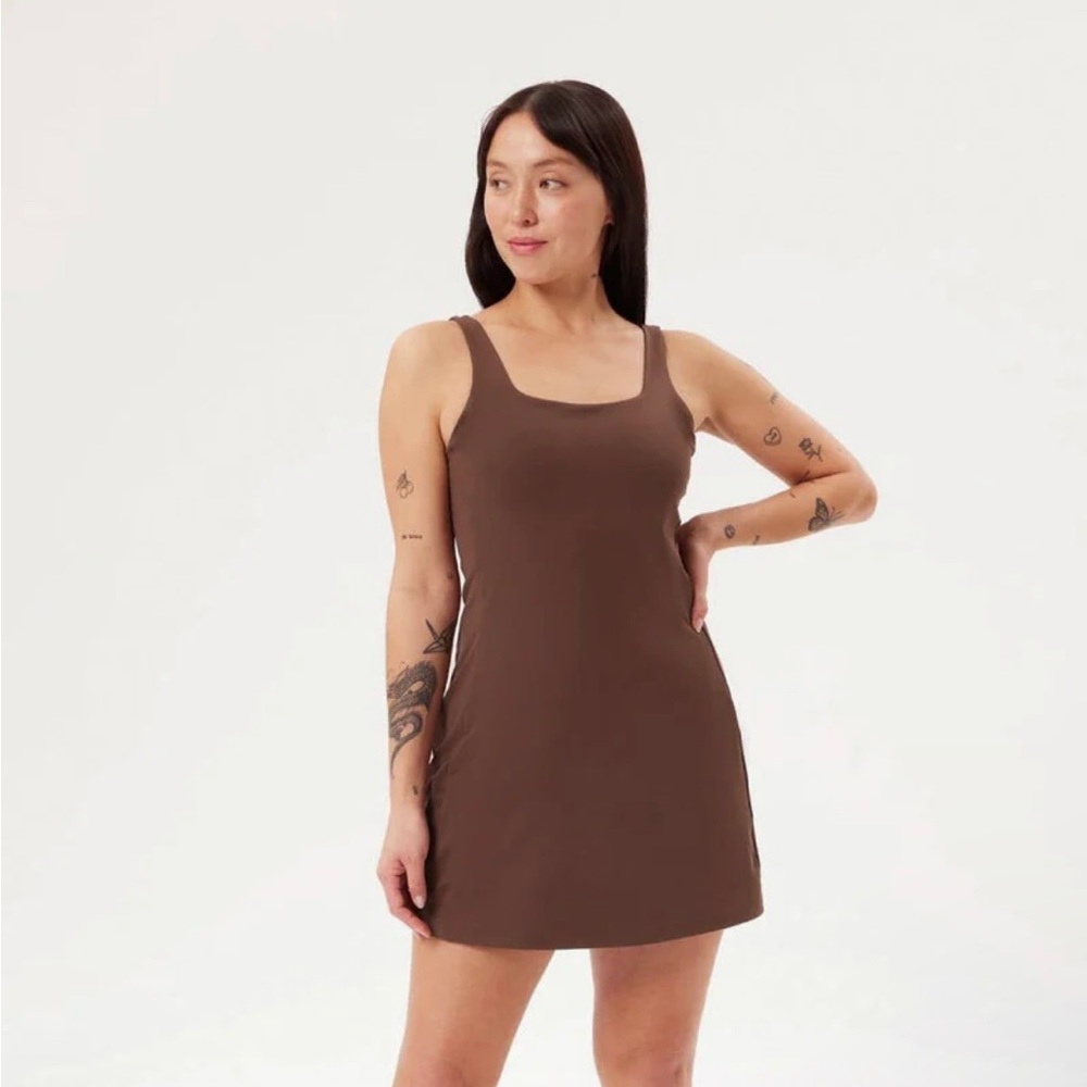 Girlfriend Collective Earth Tommy Dress